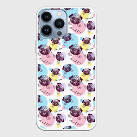 Чехол для iPhone 13 Pro Max с принтом Милые Мопсики в городе Новоалтайск,  |  | Тематика изображения на принте: bulldog | pug | pug dog | pug puppies | бульдог | год собаки | друг человека | дружные мопсы | дядя мопс | животное | зверь | кинолог | мопс | пёс | порода собак | собака боксёр | собака мопс | собаковод | четвероногий