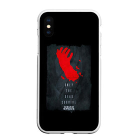 Чехол для iPhone XS Max матовый с принтом DEAD SPACE РУКА АЙЗЕКА КЛАРКА в городе Новоалтайск, Силикон | Область печати: задняя сторона чехла, без боковых панелей | blood | dead | dead space | galaxy | ishimura | moon | obelisk | space | ufo | virus | айзек | вирус | галактика | зомби | игра | ишимура | кларк | космос | костюм | кровь | ксеноморфы | луна | мёртвый | мёртвый космос | монстр | нло | обелиск
