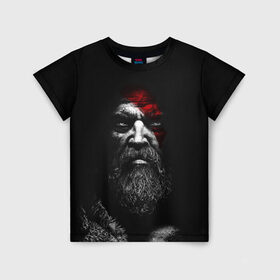 Детская футболка 3D с принтом ЛИЦО КРАТОСА, БОГ ВОЙНЫ | GOD OF WAR в городе Новоалтайск, 100% гипоаллергенный полиэфир | прямой крой, круглый вырез горловины, длина до линии бедер, чуть спущенное плечо, ткань немного тянется | ascension | betrayal | chains of olympus | cratos | ghost of sparta | god of war | hack and slash | kratos | logo | ragnarok | rune | war | атрей | бог войны | война | год ов вар | год оф вар | игра | иероглифы | кратос | лого | логотип | рагнарёк | руны 