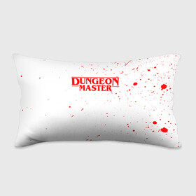 Подушка 3D антистресс с принтом DUNGEON MASTER BLOOD ГАЧИМУЧИ БЕЛЫЙ в городе Новоалтайск, наволочка — 100% полиэстер, наполнитель — вспененный полистирол | состоит из подушки и наволочки на молнии | aniki | billy | boss | boy | bucks | dark | deep | door | dungeon | fantasy | gachi | gachimuchi | gym | hundred | master | muchi | next | stranger | the | things | three | van | wee | билли | ван | гачи | гачимучи | дела | мучи | 