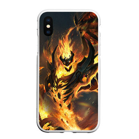 Чехол для iPhone XS Max матовый с принтом DOTA 2 SHADOW FIEND   ТЕНЬ в городе Новоалтайск, Силикон | Область печати: задняя сторона чехла, без боковых панелей | bristleback | dota | dota 2 | dota2 | heroes | invoker | lina | og team | pudge | shadow | shadow fiend | team liquid | team spirit | the international | windranger | бристелбек | бристл | дота | дота 2 | дота2 | пудж | тень | урса