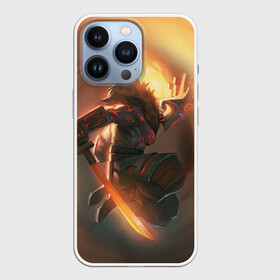 Чехол для iPhone 13 Pro с принтом DOTA 2 ДЖАГЕРНАУТ в городе Новоалтайск,  |  | bristleback | dota | dota 2 | dota2 | heroes | invoker | lina | og team | pudge | shadow | shadow fiend | team liquid | team spirit | the international | windranger | бристелбек | бристл | джагернаут | дота | дота 2 | дота2 | пудж | тень | урса