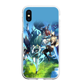 Чехол для iPhone XS Max матовый с принтом ПРИКЛЮЧЕНИЯ С ДВАЛИНОМ в городе Новоалтайск, Силикон | Область печати: задняя сторона чехла, без боковых панелей | anemo | anime | game | genshin impact | paimon | venti | анемо | аниме | архонт | барбатос | венти | геншин | двалин | игра | импакт | итэр | кадзуха | молитва | паймон | путешественник