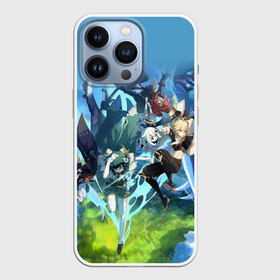 Чехол для iPhone 13 Pro с принтом ПРИКЛЮЧЕНИЯ С ДВАЛИНОМ в городе Новоалтайск,  |  | anemo | anime | game | genshin impact | paimon | venti | анемо | аниме | архонт | барбатос | венти | геншин | двалин | игра | импакт | итэр | кадзуха | молитва | паймон | путешественник