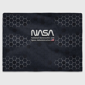 Плед 3D с принтом NASA 3D LOGO   НАСА 3D логотип в городе Новоалтайск, 100% полиэстер | закругленные углы, все края обработаны. Ткань не мнется и не растягивается | elon | mask | musk | nasa | space x | star | америка | астронавт | звезды | земля | илон | космонавт | космос | луна | марс | маск | наса | планета | ракета | флаг