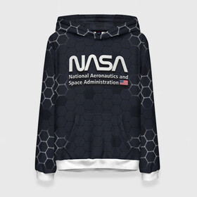 Женская толстовка 3D с принтом NASA 3D LOGO   НАСА 3D логотип в городе Новоалтайск, 100% полиэстер  | двухслойный капюшон со шнурком для регулировки, мягкие манжеты на рукавах и по низу толстовки, спереди карман-кенгуру с мягким внутренним слоем. | elon | mask | musk | nasa | space x | star | америка | астронавт | звезды | земля | илон | космонавт | космос | луна | марс | маск | наса | планета | ракета | флаг