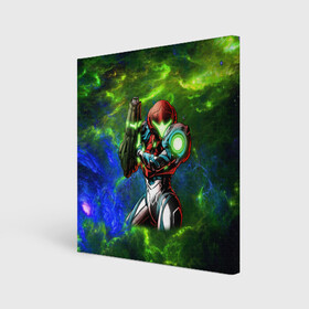 Холст квадратный с принтом SAMUS SPACE FIGHER в городе Новоалтайск, 100% ПВХ |  | game | mercurysteam | metroid | metroid dread | metroid fusion | samus aran | игра | компьютерная игра | метроид | метроид дреад | мэтроид | мэтройдо дореддо | самус аран