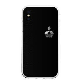 Чехол для iPhone XS Max матовый с принтом Mitsubishi   Carbon and Metal в городе Новоалтайск, Силикон | Область печати: задняя сторона чехла, без боковых панелей | auto | autosport | avto | car | carbon | mitsubishi | race | street racing | авто | автоспорт | гонки | карбон | марка | машина | металл | митсубиси | митсубиши | мицубиси | мицубиши | тачка