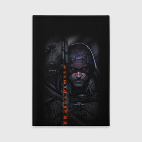 Обложка для автодокументов с принтом ВЕДЬМАК И ЧЁРНЫЙ ВОЛК   THE WITCHER WOLF в городе Новоалтайск, натуральная кожа |  размер 19,9*13 см; внутри 4 больших “конверта” для документов и один маленький отдел — туда идеально встанут права | Тематика изображения на принте: geralt | the witcher | the witcher wild hunt | witcher | wolf | аард | аксий | белый волк | ведьмак | ведьмак 3 | волк | геральт | игни | ирден | йенифер | каер морхен | квен | охотник | трисс | цири | школа волка