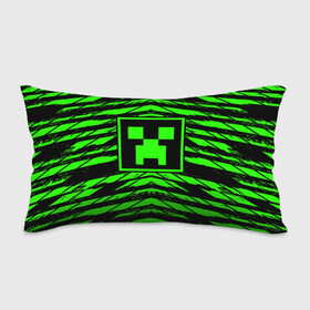 Подушка 3D антистресс с принтом Майнкрафт Крипер   Minecraft Creeper в городе Новоалтайск, наволочка — 100% полиэстер, наполнитель — вспененный полистирол | состоит из подушки и наволочки на молнии | Тематика изображения на принте: creeper | minecraft | tnt | визер | гаст | голем | грифер | крипер | майнкрафт | моб | страж