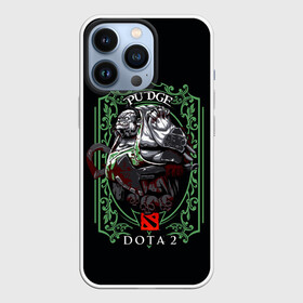 Чехол для iPhone 13 Pro с принтом ДОТА 2 ПУДЖ в городе Новоалтайск,  |  | Тематика изображения на принте: bristleback | dota | dota 2 | dota2 | heroes | invoker | lina | og team | pudge | shadow | shadow fiend | team liquid | team spirit | the international | windranger | бристелбек | бристл | дота | дота 2 | дота2 | пудж | тень | урса