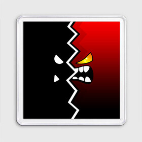 Магнит 55*55 с принтом GEOMETRY DASH ЛЁГКИЙ СЛОЖНЫЙ УРОВЕНЬ в городе Новоалтайск, Пластик | Размер: 65*65 мм; Размер печати: 55*55 мм | 2d | arcade | demon | game | geometry dash | levels | meltdown | robtop | smile | аркада | геометрический тире | демон | раннер | смайлы | уровни | эмоции