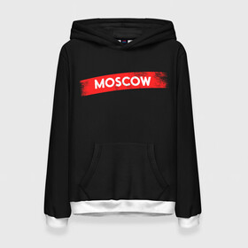 Женская толстовка 3D с принтом MOSCOW (БУМАЖНЫЙ ДОМ) в городе Новоалтайск, 100% полиэстер  | двухслойный капюшон со шнурком для регулировки, мягкие манжеты на рукавах и по низу толстовки, спереди карман-кенгуру с мягким внутренним слоем. | bella | bells | casa | ciao | de | el | jingle | la | moscow | netflix | papel | professor | resistencia | tokio | viva | бумажный | дом | профессор