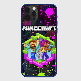 Чехол для iPhone 12 Pro Max с принтом MINECRAFT МАЙНКРАФТ БРЫЗГИ в городе Новоалтайск, Силикон |  | block | craft | creeper | cube | dungeons | game | games | logo | mine | minecraft | miner | pixel | zombie | блок | брызги | геометрия | данжен | зомби | игра | игры | крафт | крипер | кубики | лого | логотип | майкрафт | майн | майнкрафт | п