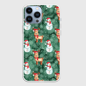 Чехол для iPhone 13 Pro Max с принтом Новогоднее настроение Санта в городе Новоалтайск,  |  | Тематика изображения на принте: 2022 | год тигра | новый год | новый год 2022 | символ года | тигр | тигренок | тигрица | тигры
