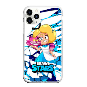 Чехол для iPhone 11 Pro матовый с принтом Лола 3D white  blue в городе Новоалтайск, Силикон |  | brawl | brawl stars | brawlstars | lola | бравл | бравлстарс | лола | лоли | разрушитель
