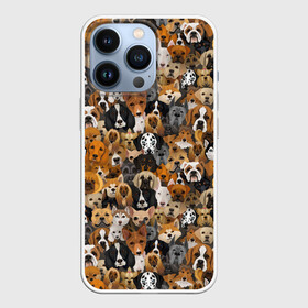 Чехол для iPhone 13 Pro с принтом Собаки (Разные Породы) в городе Новоалтайск,  |  | animal | dog | барбос | бобик | год собаки | друг человека | животное | зверь | ищейка | кинолог | кость | лайка | пёс | порода собак | собака | собаковод | собачьи следы от лап | сторожевая собака | хищник