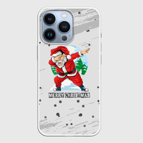 Чехол для iPhone 13 Pro с принтом Merry Christmas Santa Dabbing. в городе Новоалтайск,  |  | 2022 | dabbing | happy new year | merry christmas | santa dabbing | год тигра | зима близко | нг | новогодний | новогодний тигр | новый год | новый год 2022 | рождество | символ 2022 года | снежинки