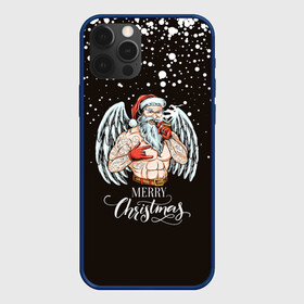Чехол для iPhone 12 Pro Max с принтом Merry Christmas Santa c Крыльями Ангела. в городе Новоалтайск, Силикон |  | 2022 | happy new year | merry christmas | santa | год тигра | зима близко | нг | новогодний | новый год | новый год 2022 | рождество | санта | символ 2022 года | снежинки