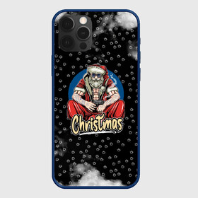 Чехол для iPhone 12 Pro Max с принтом Merry Christmas Santa с пистолетом. в городе Новоалтайск, Силикон |  | 2022 | happy new year | merry christmas | santa | год тигра | зима близко | нг | новогодний | новый год | новый год 2022 | рождество | символ 2022 года | следы от пуль | снежинки