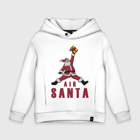 Детское худи Oversize хлопок с принтом AIR SANTA (ЭЙР САНТА) в городе Новоалтайск, френч-терри — 70% хлопок, 30% полиэстер. Мягкий теплый начес внутри —100% хлопок | боковые карманы, эластичные манжеты и нижняя кромка, капюшон на магнитной кнопке | 2022 | air | bad | christmas | cold | hipster | ho | klaus | merry | new | santa | snow | winter | year | год | дед | зима | клаус | мороз | новый | рождество | санта | снег | хипстер | хо | холод | эйр