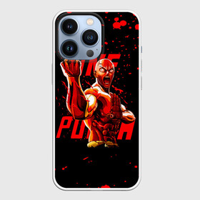 Чехол для iPhone 13 Pro с принтом Ван Дамм Мен Сайтама в городе Новоалтайск,  |  | Тематика изображения на принте: hagemanto | one punch man | one punchman | onepunchman | saitama | sensei | аниме | ван панч мен | ванпанчмен | лысый плащ | манга | сайтама | сильнейший человек | учитель | человек одинудар | человек одного удара