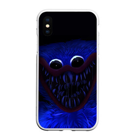 Чехол для iPhone XS Max матовый с принтом BLUE MONSTER | POPPY в городе Новоалтайск, Силикон | Область печати: задняя сторона чехла, без боковых панелей | playtime co | poppy playtime | видео игра | видеоигра | время игры с поппи | головоломки | заброшенная фабрика игрушек | попи | поппи | поппи плей тайм | ужасы | фабрика игрушек