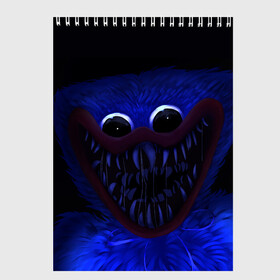 Скетчбук с принтом BLUE MONSTER | POPPY в городе Новоалтайск, 100% бумага
 | 48 листов, плотность листов — 100 г/м2, плотность картонной обложки — 250 г/м2. Листы скреплены сверху удобной пружинной спиралью | playtime co | poppy playtime | видео игра | видеоигра | время игры с поппи | головоломки | заброшенная фабрика игрушек | попи | поппи | поппи плей тайм | ужасы | фабрика игрушек