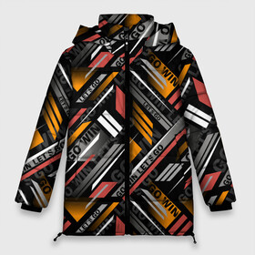 Женская зимняя куртка Oversize с принтом GO WIN LETS GO в городе Новоалтайск, верх — 100% полиэстер; подкладка — 100% полиэстер; утеплитель — 100% полиэстер | длина ниже бедра, силуэт Оверсайз. Есть воротник-стойка, отстегивающийся капюшон и ветрозащитная планка. 

Боковые карманы с листочкой на кнопках и внутренний карман на молнии | athletics | basketball | football | hockey | sport | volleyball | баскетбол | бейсбол | биатлон | бокс | боулинг | волейбол | гольф | зож | крикет | легкая атлетика | лыжный спорт | мма | плавание | регби | спорт | спортсмен