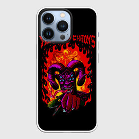 Чехол для iPhone 13 Pro с принтом Alice in chains Demon в городе Новоалтайск,  |  | alice in chains | alternative | metall | music | rock | алиса в цепях | альтернатива | металл | музыка | рок | элис ин чейнс