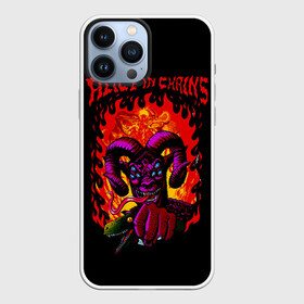 Чехол для iPhone 13 Pro Max с принтом Alice in chains Demon в городе Новоалтайск,  |  | alice in chains | alternative | metall | music | rock | алиса в цепях | альтернатива | металл | музыка | рок | элис ин чейнс