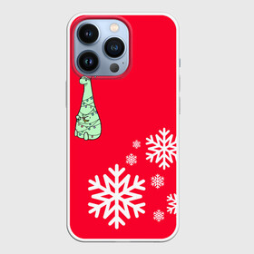 Чехол для iPhone 13 Pro с принтом НОВОГОДНИЙ ДРАКОНЧИК в городе Новоалтайск,  |  | 2021 | 2022 | new year | деда мороза | дракон | к нам приходит | клауса | костюм | новогодний | новый год | праздник | рождество | санты | снег | снежинки | снежок | узор