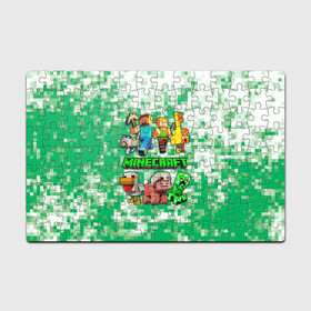 Головоломка Пазл магнитный 126 элементов с принтом Minecraft персонажи мобы в городе Новоалтайск, полимерный материал с магнитным слоем | 126 деталей, размер изделия —  180*270 мм | Тематика изображения на принте: creeper | green minecraft | minecraft | minecraft creeper | minecraft dungeons | детские игры | зеленый майнкрафт | крипер | крипер майнкрафт | криппер | майнкрафт | майнкрафт крипер | майнкрафт персонажи | майнкрафт подземелье