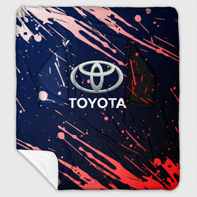 Плед с рукавами с принтом Toyota градиент в городе Новоалтайск, 100% полиэстер | Закругленные углы, все края обработаны. Ткань не мнется и не растягивается. Размер 170*145 | Тематика изображения на принте: auto | sport | toyota | авто | автомобиль | бренд | спорт | тойота