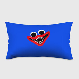 Подушка 3D антистресс с принтом Huggy Wuggy Smile, Poppy Playtime в городе Новоалтайск, наволочка — 100% полиэстер, наполнитель — вспененный полистирол | состоит из подушки и наволочки на молнии | huggy wuggy | poppy playtime | smile | игрушка | игры | кукла | монстр | поппи плейтайм | синий | улыбка | хагги вагги | хуги вуги
