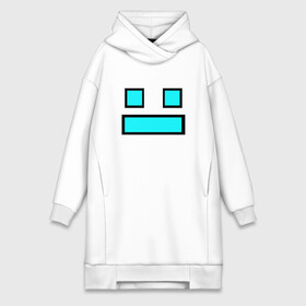 Платье-худи хлопок с принтом GEOMETRY DASH FACE SMILE в городе Новоалтайск,  |  | 2d | arcade | demon | game | geometry dash | levels | meltdown | robtop | smile | аркада | геометрический тире | демон | раннер | смайлы | уровни | эмоции