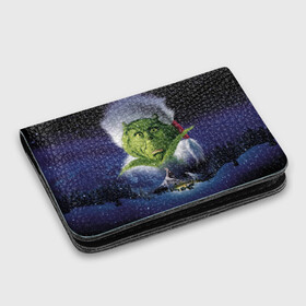 Картхолдер с принтом с принтом Гринч The Grinch в городе Новоалтайск, натуральная матовая кожа | размер 7,3 х 10 см; кардхолдер имеет 4 кармана для карт; | grinch | гринч | дед мороз | джим керри | елка | кино | новый год | рождество | санта | снег | снежинка