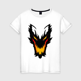 Женская футболка хлопок с принтом ЛИЦО SHADOW FIEND / DOTA2 в городе Новоалтайск, 100% хлопок | прямой крой, круглый вырез горловины, длина до линии бедер, слегка спущенное плечо | bristleback | dota | dota 2 | dota2 | heroes | invoker | lina | og team | pudge | shadow | shadow fiend | team liquid | team spirit | the international | windranger | бристелбек | бристл | дота | дота 2 | дота2 | пудж | тень | урса