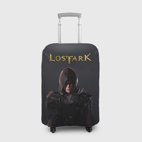 Чехол для чемодана 3D с принтом Lost Ark Ассасин Клинок смерти в городе Новоалтайск, 86% полиэфир, 14% спандекс | двустороннее нанесение принта, прорези для ручек и колес | Тематика изображения на принте: blade | lost ark | ассасин | лост арк