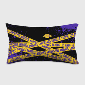 Подушка 3D антистресс с принтом LAKERS LOGO БРЫЗГИ КРАСОК в городе Новоалтайск, наволочка — 100% полиэстер, наполнитель — вспененный полистирол | состоит из подушки и наволочки на молнии | america | basketball | kobe bryant | la | la lakers | lakers | lines | los angeles lakers | nba | usa | баскетбол | брызги | брызги красок | кобе брайант | краски | линии | лос анджелес лейкерс | нба | полосы | сша