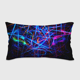 Подушка 3D антистресс с принтом NEON LINES Glowing Lines Effect в городе Новоалтайск, наволочка — 100% полиэстер, наполнитель — вспененный полистирол | состоит из подушки и наволочки на молнии | rave neon | живые линии | неновые лучи | неон | неоновая лампа | неоновая ночь | неоновые ленты | неоновые линии разных цветов | неоновый рейв | светящиеся линии | флекс неон | эффект неона