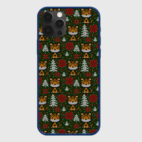 Чехол для iPhone 12 Pro Max с принтом Вязаный стиль - тигр 2022 новогодний в городе Новоалтайск, Силикон |  | 2022 | год тигра | новый год | новый год 2022 | символ года | тигр | тигренок | тигрица | тигры
