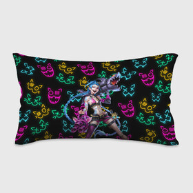 Подушка 3D антистресс с принтом JINX ARCANE NEON MEOW LOL в городе Новоалтайск, наволочка — 100% полиэстер, наполнитель — вспененный полистирол | состоит из подушки и наволочки на молнии | akali | arcane | fan | fan art | hero | jinx | kda | kda mas | league of legends | lol | meow | moba | neon | netflix | акали | аркейн | герой | джинкс | кда | лига легенд | лол | моба | неон | нетфликс | сериал