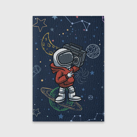 Обложка для паспорта матовая кожа с принтом КОСМИЧЕСКАЯ МУЗЫКА | SPACE MUSIC в городе Новоалтайск, натуральная матовая кожа | размер 19,3 х 13,7 см; прозрачные пластиковые крепления | Тематика изображения на принте: astronaut | music | planet | rocket | space | stars | астронавт | звезда | звезды | космонавт | космос | магнитафон | мафон | музыка | музыкант | планета | планеты | ракета