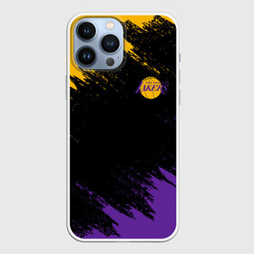 Чехол для iPhone 13 Pro Max с принтом LAKERS БРЫЗГИ КРАСОК в городе Новоалтайск,  |  | america | basketball | colors | kobe bryant | la | la lakers | lakers | los angeles lakers | nba | paints | usa | баскетбол | брызги | брызги красок | кобе брайант | краски | лос анджелес лейкерс | нба | сша