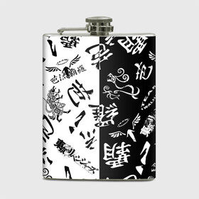 Фляга с принтом Tokyo Revengers Black  White. в городе Новоалтайск, металлический корпус | емкость 0,22 л, размер 125 х 94 мм. Виниловая наклейка запечатывается полностью | tokyo revengers | valhalla | аниме | баджи кеске | вальгалла | вальгалла токийские мстители | кейсуке | кэйсукэ бадзи | такэмити ханагаки | токийские мстители