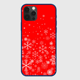 Чехол для iPhone 12 Pro Max с принтом Летящие снежинки в городе Новоалтайск, Силикон |  | 2022 | happy new year | merry christmas | год тигра | зима близко | нг | новогодний | новогодний тигр | новый год | новый год 2022 | рождество | символ 2022 года | снежинки