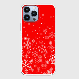 Чехол для iPhone 13 Pro Max с принтом Летящие снежинки в городе Новоалтайск,  |  | Тематика изображения на принте: 2022 | happy new year | merry christmas | год тигра | зима близко | нг | новогодний | новогодний тигр | новый год | новый год 2022 | рождество | символ 2022 года | снежинки