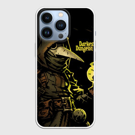 Чехол для iPhone 13 Pro с принтом DARKEST DUNGEON PLAGUE DOCTOR в городе Новоалтайск,  |  | darkest dungeon | dd | plague doctor | rpg | the butchers circus | the colour of madness | the crimson court | the shieldbreaker | игры | подземелье | темнейшее подземелье