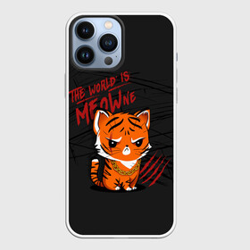 Чехол для iPhone 13 Pro Max с принтом ГОД ТИГРА 2022 | THE YEAR OF THE TIGER 2022 в городе Новоалтайск,  |  | 2022 | christmas | cold | is | klaus | meow | merry | ne | new | santa | snow | the | winter | world | year | год | зима | клаус | мороз | новый | рождество | санта | снег | тигр | тигра | холод